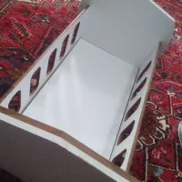 تخت گهوااره ای نوزاد با تشک|اسباب و اثاث بچه|تبریز, |دیوار