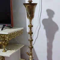 قلیان عربی برنجی برنزی با ارتفاع 113 سانتی