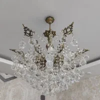 لوستر ۶شاخه برنز اصل