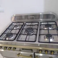 اجاق گاز چهارفر تایمرلمسی|اجاق گاز و لوازم برقی پخت‌وپز|همدان, |دیوار