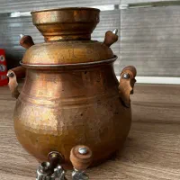 کتری شیردار مسی