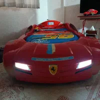 تخت کودک و نوجوان طرح ماشین|تخت و سرویس خواب|شهریار, یوسف آباد صیرفی|دیوار