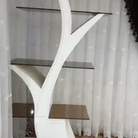 دکوری شیشهای و چوبی