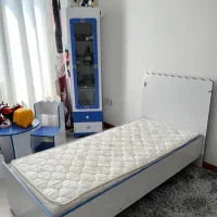 سرویس کامل تخت و کمد و تشک و میز کودک تا نوجوانی|تخت و سرویس خواب|چالوس, |دیوار