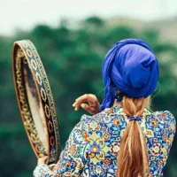 دفزن/دفنواز/گروه دف/بال فرشته/دفنوازی بانوان