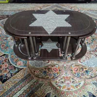 مبل ده نفره همراه با میز عسلی سالم رایگان|مبلمان خانگی و میز عسلی|تهران, شهید فکوری|دیوار