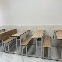 نیمکت دانش آموزی MDF در حد نو