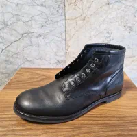 نیم بوت زارا چرم مشکی