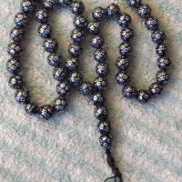 تسبح نقره کوب|بدلیجات|کاشمر, |دیوار