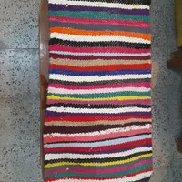 گلیم دستبافت پارچه ای