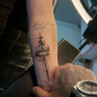 تتو  تاتو مشهد تتو بدن