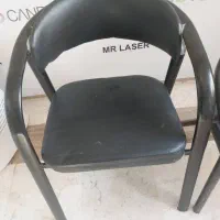 انواع صندلی های انتظار رویه چرمی و فایبر گلس