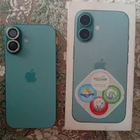 ایفون ۱۶نرمال باریجستر باطری ۱۰۰ گوشی کاملا نو