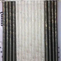 نصب پرده دیکی زبرا دو مکانیزم شید رومن مینیمال|پرده، رانر، رومیزی|رودهن, |دیوار