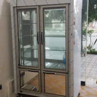 یخچال ایستاده تمام استیل سوپرمارکت