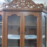 بوفه تمام چوب|بوفه، ویترین، کنسول|مشهد, سمزقند|دیوار