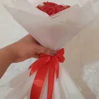 مینی دسته گل روبانی