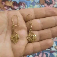 النگووگوشواره طلا پایه +۳۰۰هزار