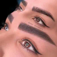 میکرو فیبروز ابرو آرایش دائم رژلب شیدینگ آموزش