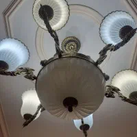 لوستر ۶ شعله سالم