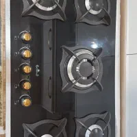 گاز رومیزی صفحه ای پنج شعله درجه یک