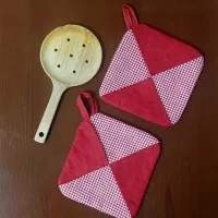 پیشبند دو رو جنس کتان نه ترک|سفره، حوله، دستمال آشپزخانه|قم, براسون|دیوار