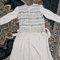کت و سارافون لینن سوزن دوزی فوق العاده زیبا