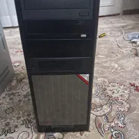 کیس خالی کامپیوتر مشکی تمیز