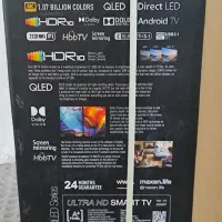 فروشآکبند تلویزیون ۶۵ اینچ QLED Maxen پنل ال جی|تلویزیون و پروژکتور|رشت, چمارسرا|دیوار