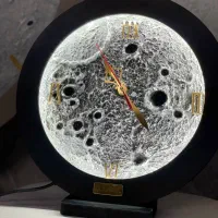 ساعت ماه تکسچر|ساعت دیواری و تزئینی|مشهد, آزادشهر|دیوار