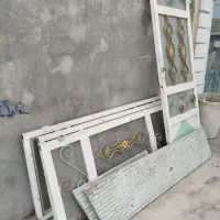 درب مغازه نو چهار لنگه|مصالح و تجهیزات ساختمان|ایذه, |دیوار