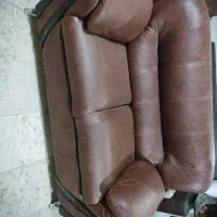 فروش مبل چرم هفت نفره|مبلمان خانگی و میز عسلی|یزد, |دیوار