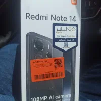 گوشی شیائومی Redmi Note 14 4Gظرفیت256 گیگا ورم 8