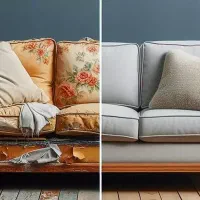 تعویض مبل کهنه با نو / از ما نقدی نخرید / دم قسط