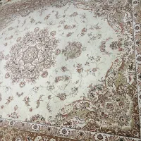 سه عدد فرش کرم قهوه ای