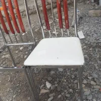 چهار عدد صندلی استیل