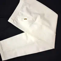 شلوار مازراتی سفید زنانه