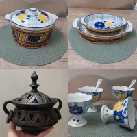 سوپخوری ،بستنی خوری ، تابه گل پنبه ایی وشکلات خوری