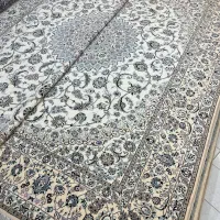 فرش ۱۲ متری نایین جفت ( تعویض فرش کهنه با فرش نو)