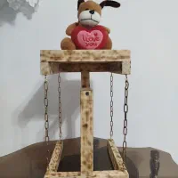 پایه دکوری چوبی دست‌ساز خاص|صنایع دستی و سایر لوازم تزئینی|نجف‌آباد, امام خمینی|دیوار