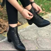 نیم بوت مشکی سایز 40