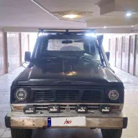 پاترول ۱۳۷۷ موتور Z مشکی نقره ای