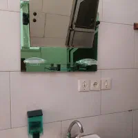 آینه روشویی با ست جا مایع دست شویی