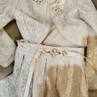 سه تکه لباس مجلسی دخترانه در حد نو