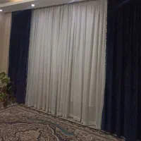 پرده حریر سفید