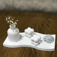 فروش شمع و سنگ مصنوعی