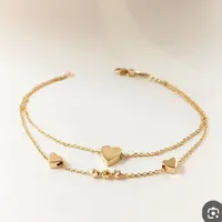 یک قطعه دستبند طلا گم شده