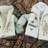 کاپشن  بچه گانه در حد نو