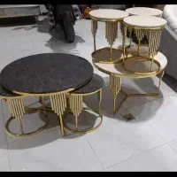 جلو مبلی و آینه کنسول میز تی وی ست