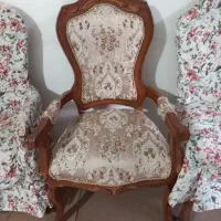 مبل سلطنتی ۶ نفره|مبلمان خانگی و میز عسلی|اصفهان, بهاران|دیوار